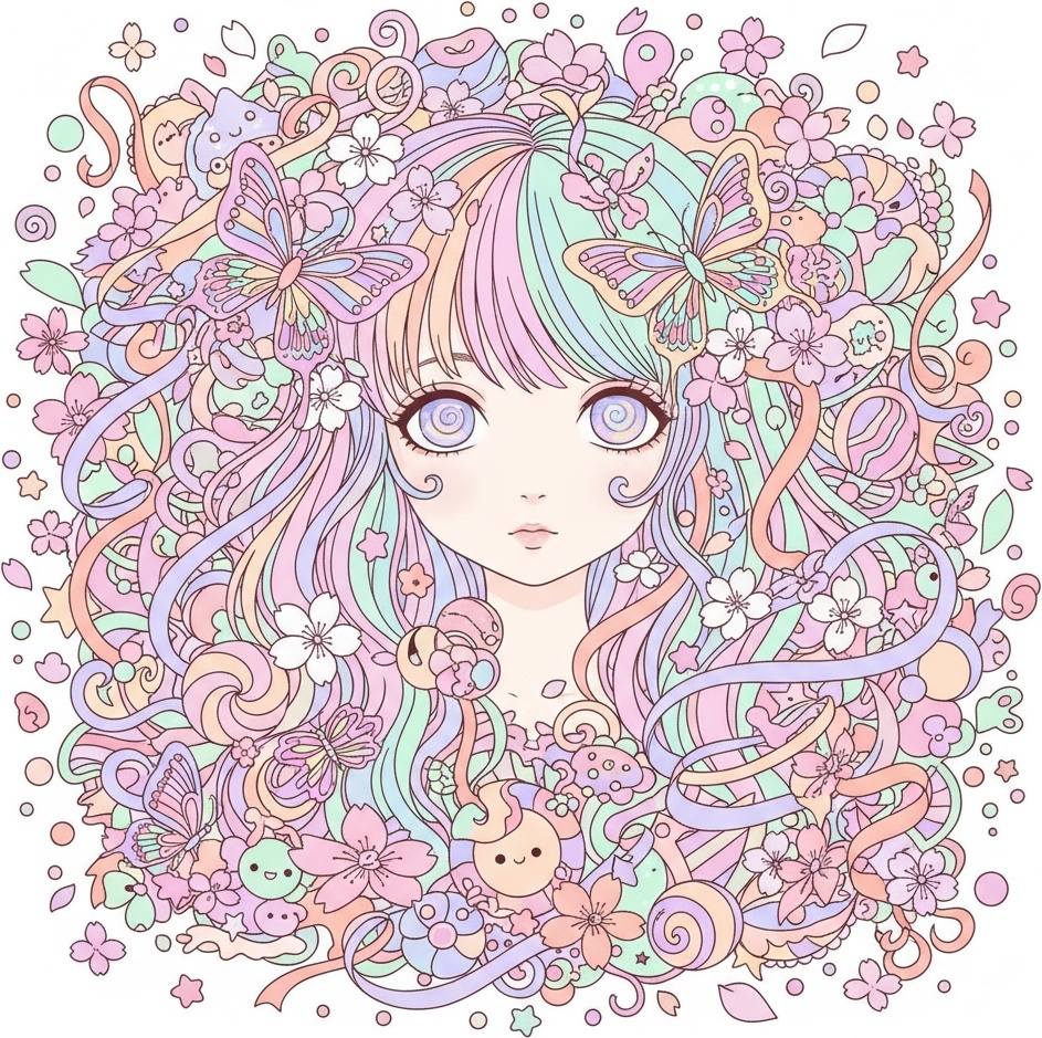 Ethereal Bloom: A Singular Vision Of Serenity In Pastel Petals And Flight — Gabrielle Rolland