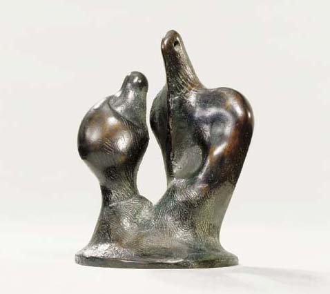 Mother And Child, Circular Base — Henry Moore