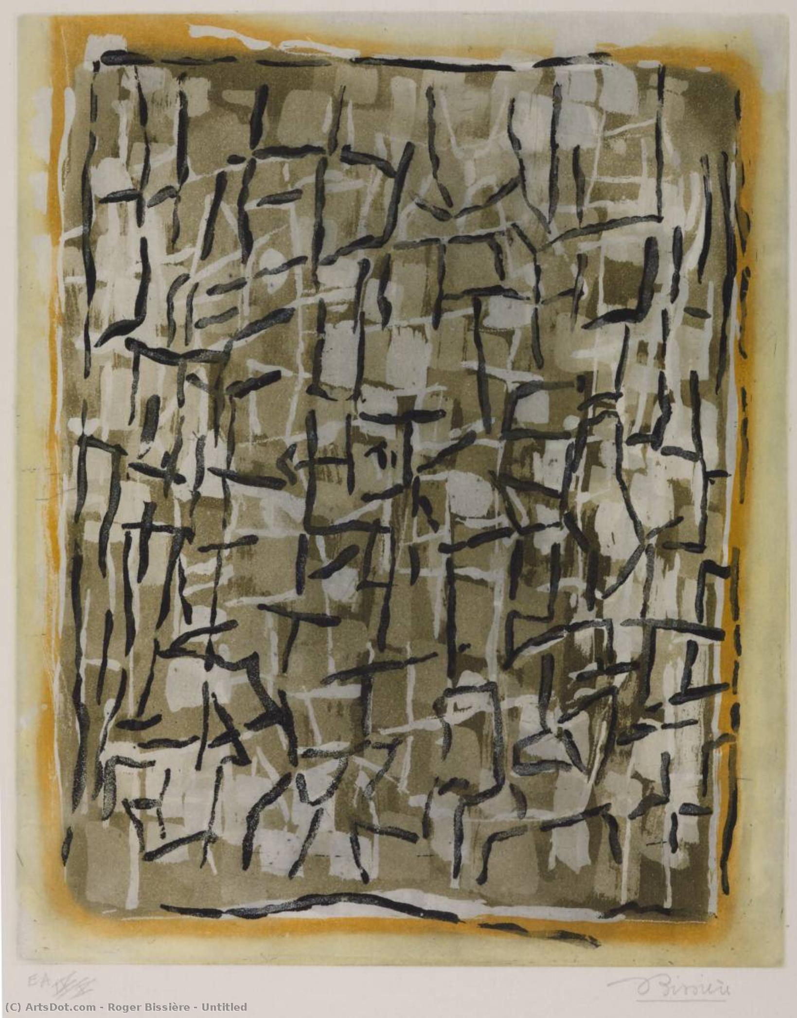Untitled — Roger Bissière