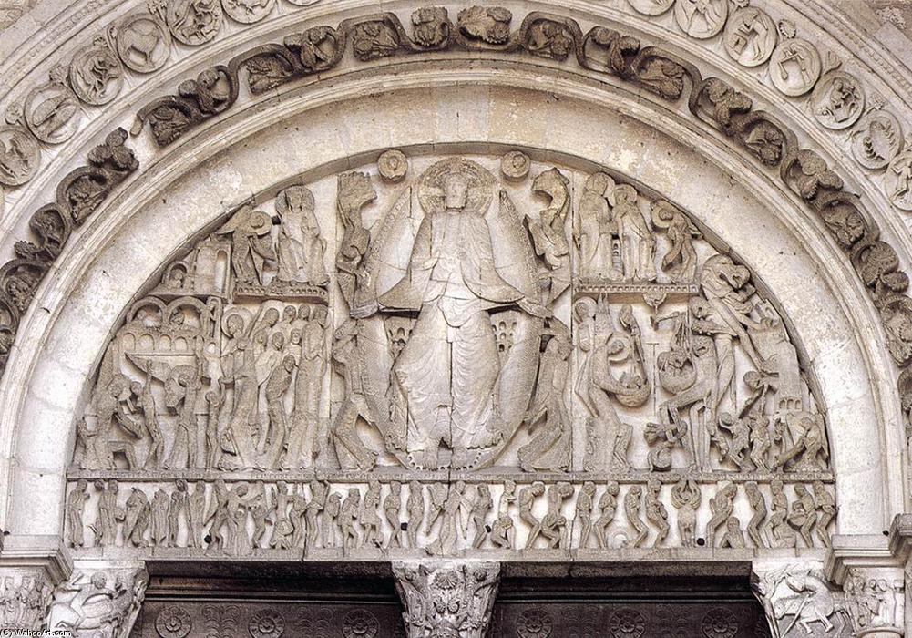 Tympanum Of The Main Portal — Gislebertus