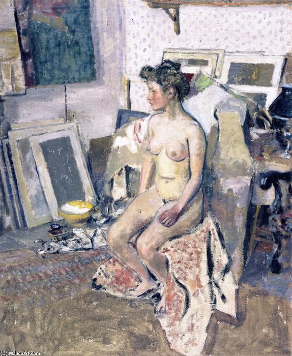 Nude In The Studio — Jean-édouard Vuillard