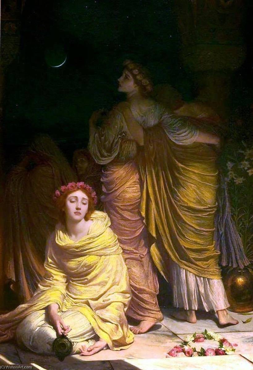 The Foolish Virgins, 'too Late, Ye Cannot Enter Now' — Frank Dicksee