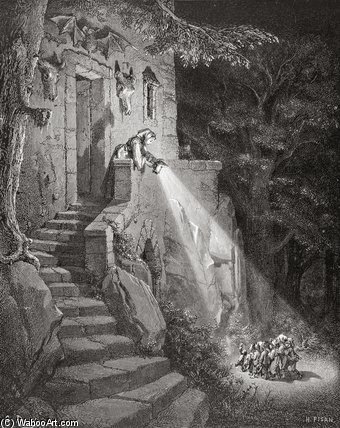 The Dwelling Of The Ogre — Paul Gustave Doré