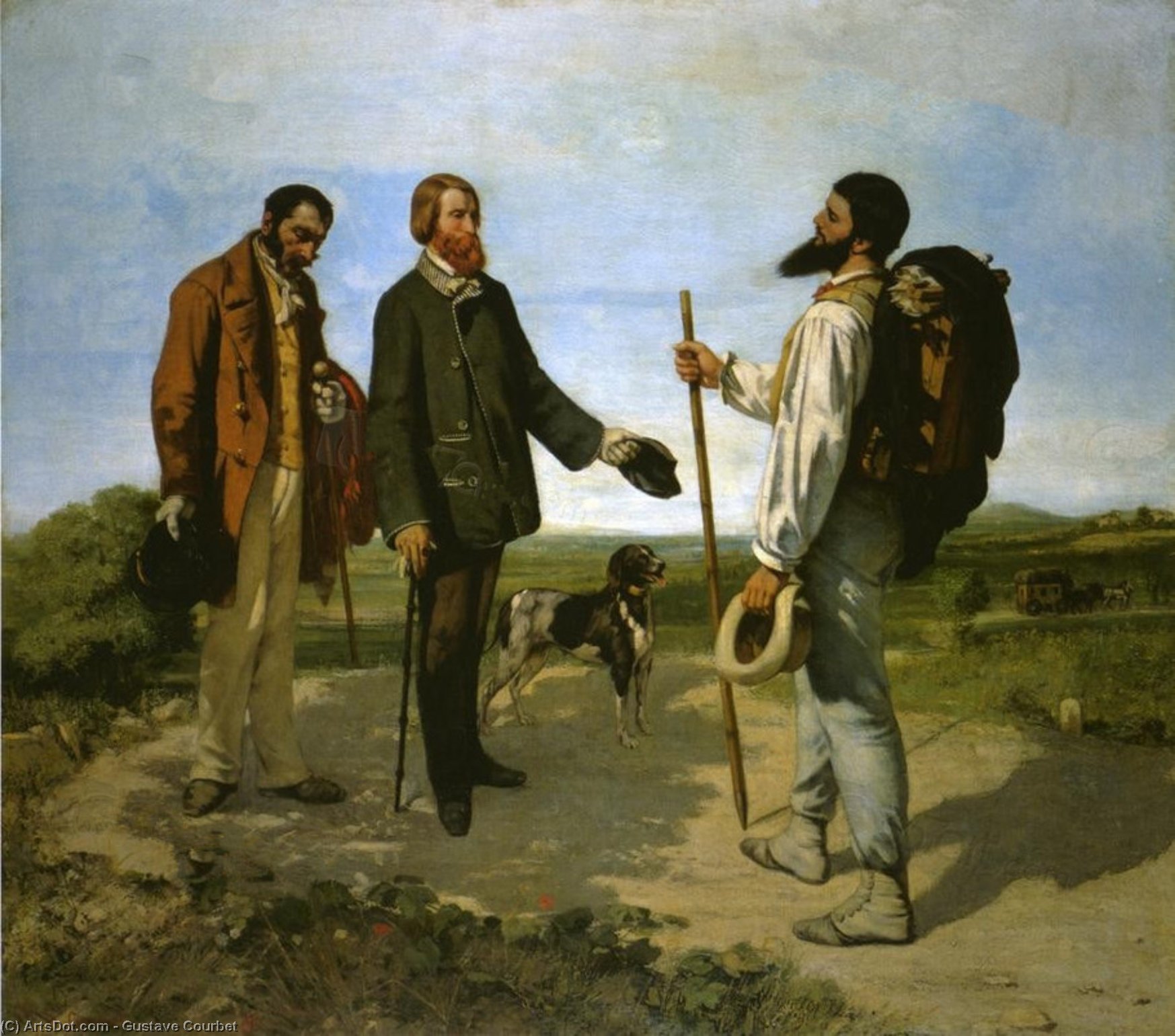Bonjour Monsieur Courbet — Gustave Courbet