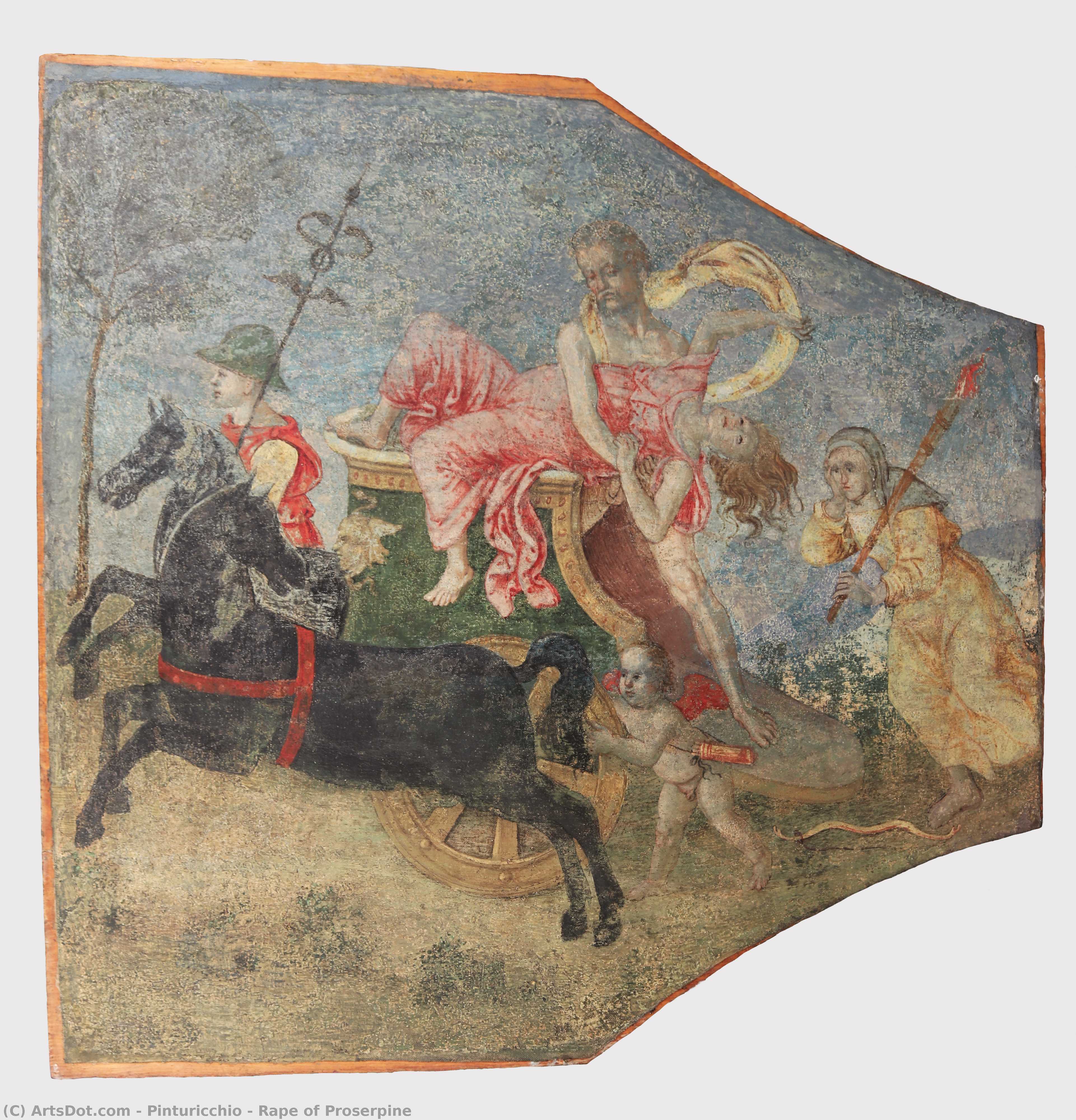 Rape Of Proserpine — Pinturicchio