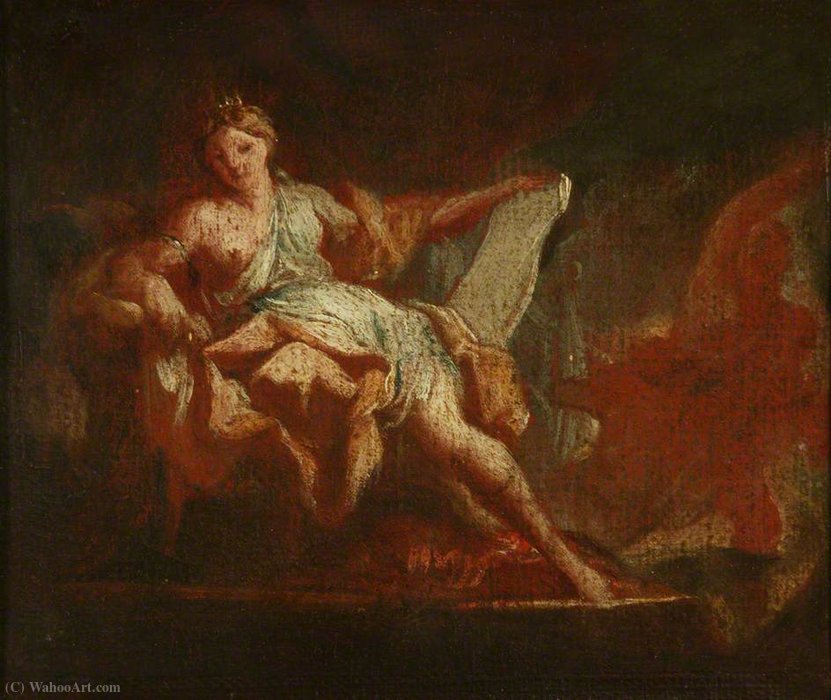 A Soldier Entering The Tent Of A Queen — Carlo Innocenzo Carlone