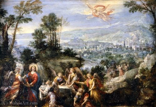 Christ Served By Angels — Mastelletta