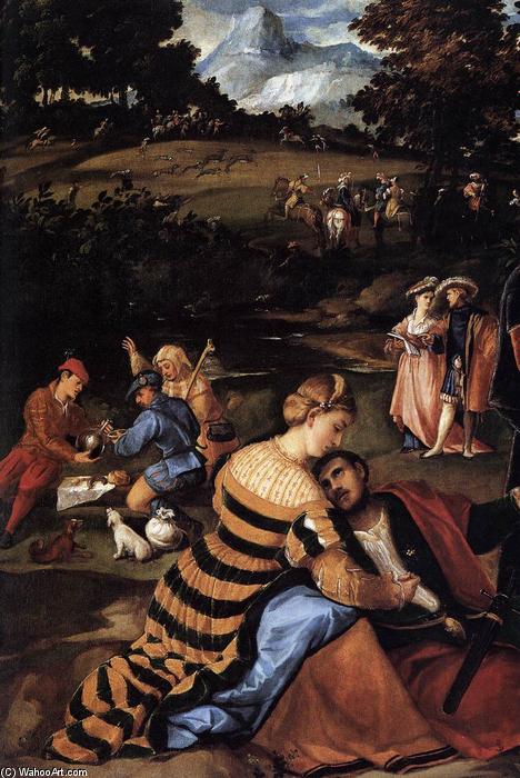The Finding Of Moses (detail) — Bonifacio Veroneze