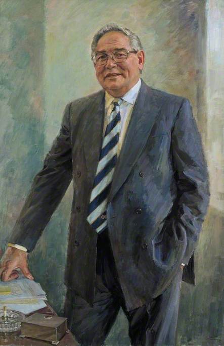 Sir Edward George (b.1938), Governor Of The Bank Of England (1993–2003) — June Mendoza