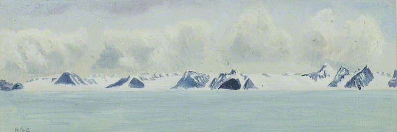 West Coast Of Spitsbergen From Horn Sound, Northwards, No.2 — Roger Pocock