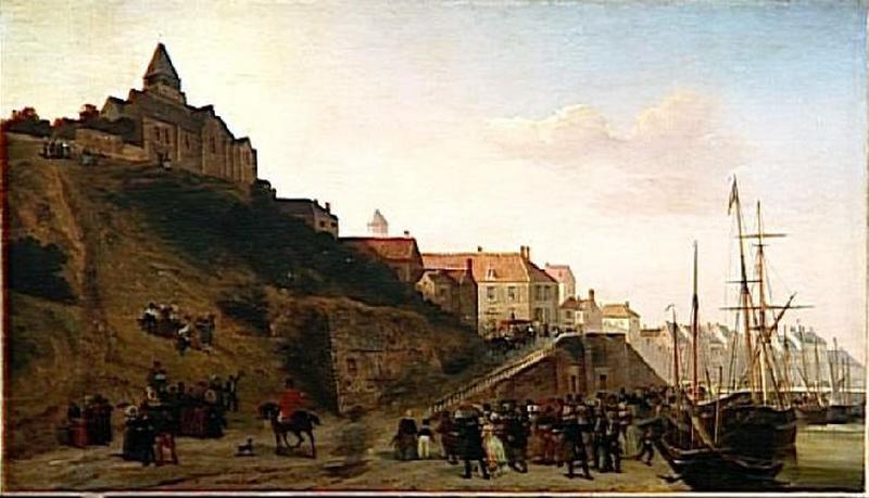La Reine Victoria En Promenade Au Treport.4 Septembre 1843 — Fort Jean Antoine Siméon