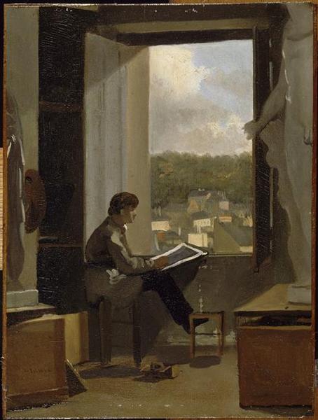 Le Jeune Dessinateur — François Marius Granet