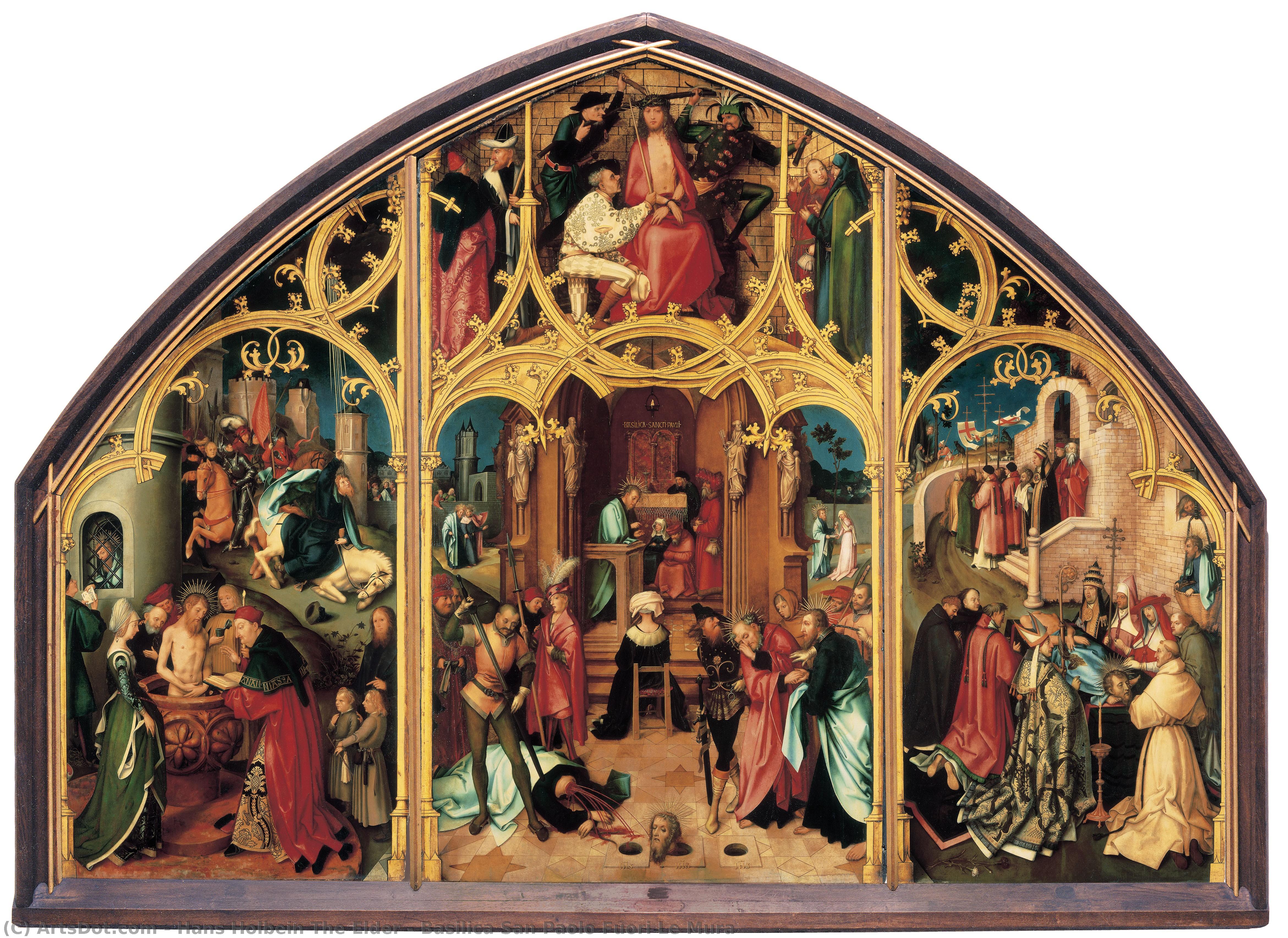 Basilica San Paolo Fuori Le Mura — Hans Holbein The Elder