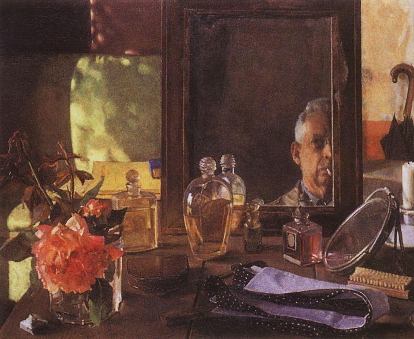 Self-portrait In The Mirror — Konstantin Andreevic Somov