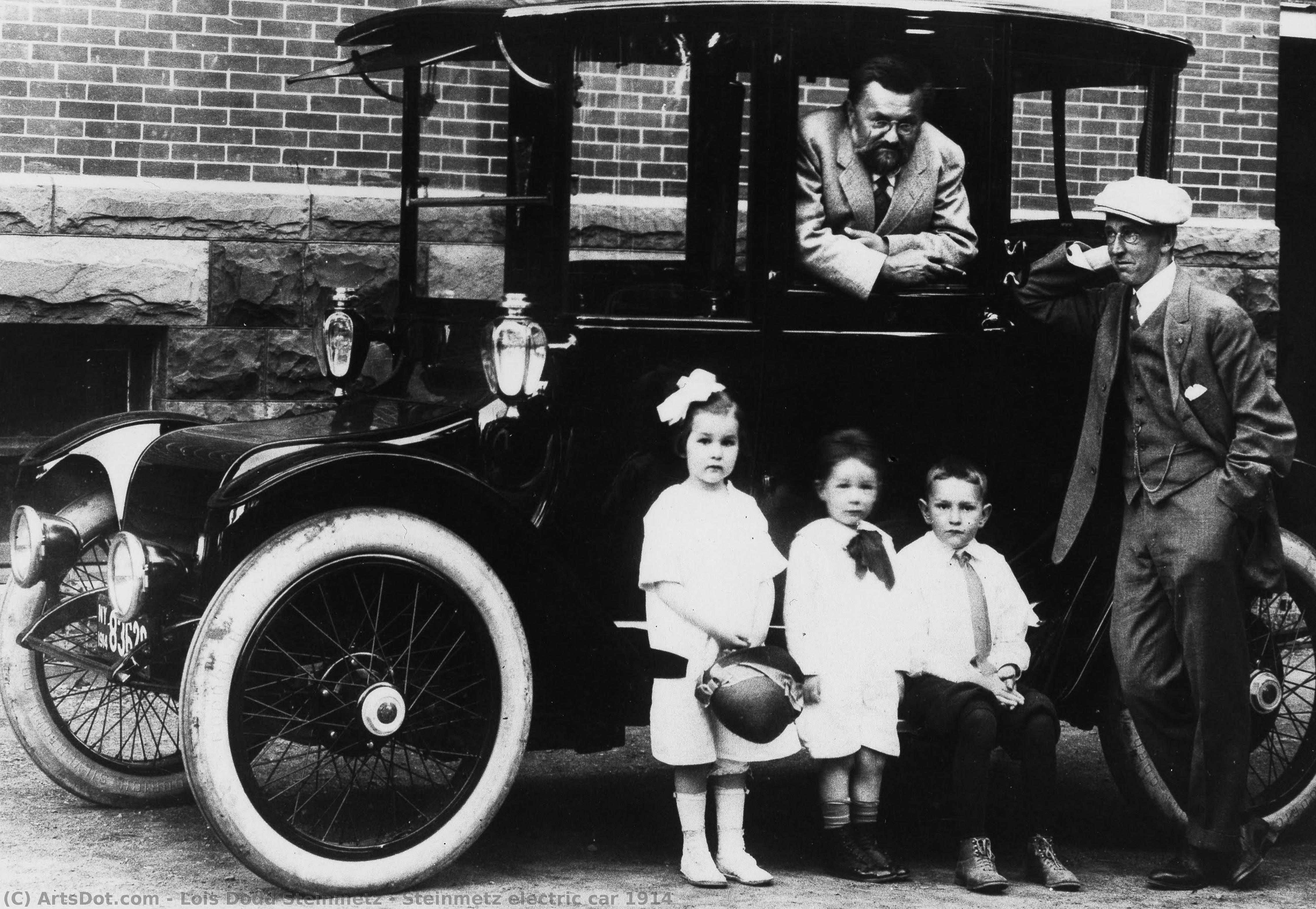 Steinmetz Electric Car 1914 — Lois Dodd Steinmetz