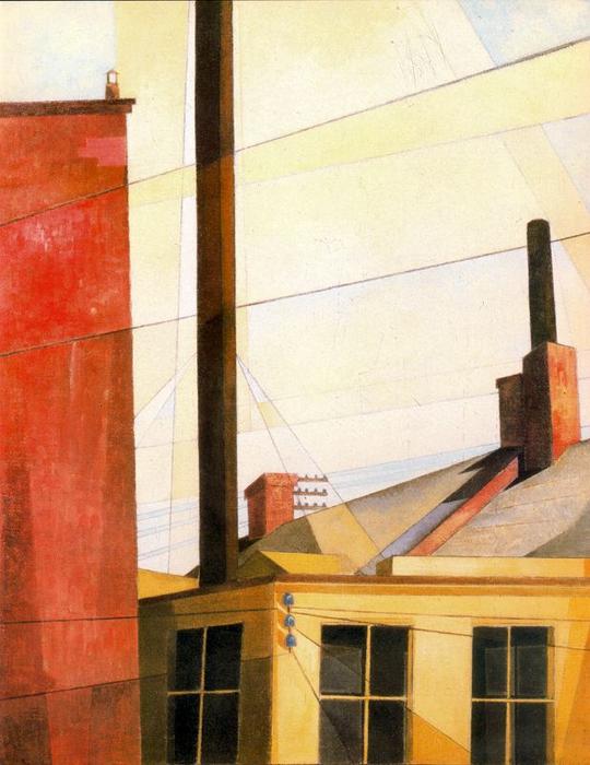 From The Garden Of The Château — Charles Demuth