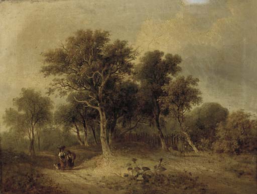 Travellers On A Wooded Track — ジェームズ・スターク