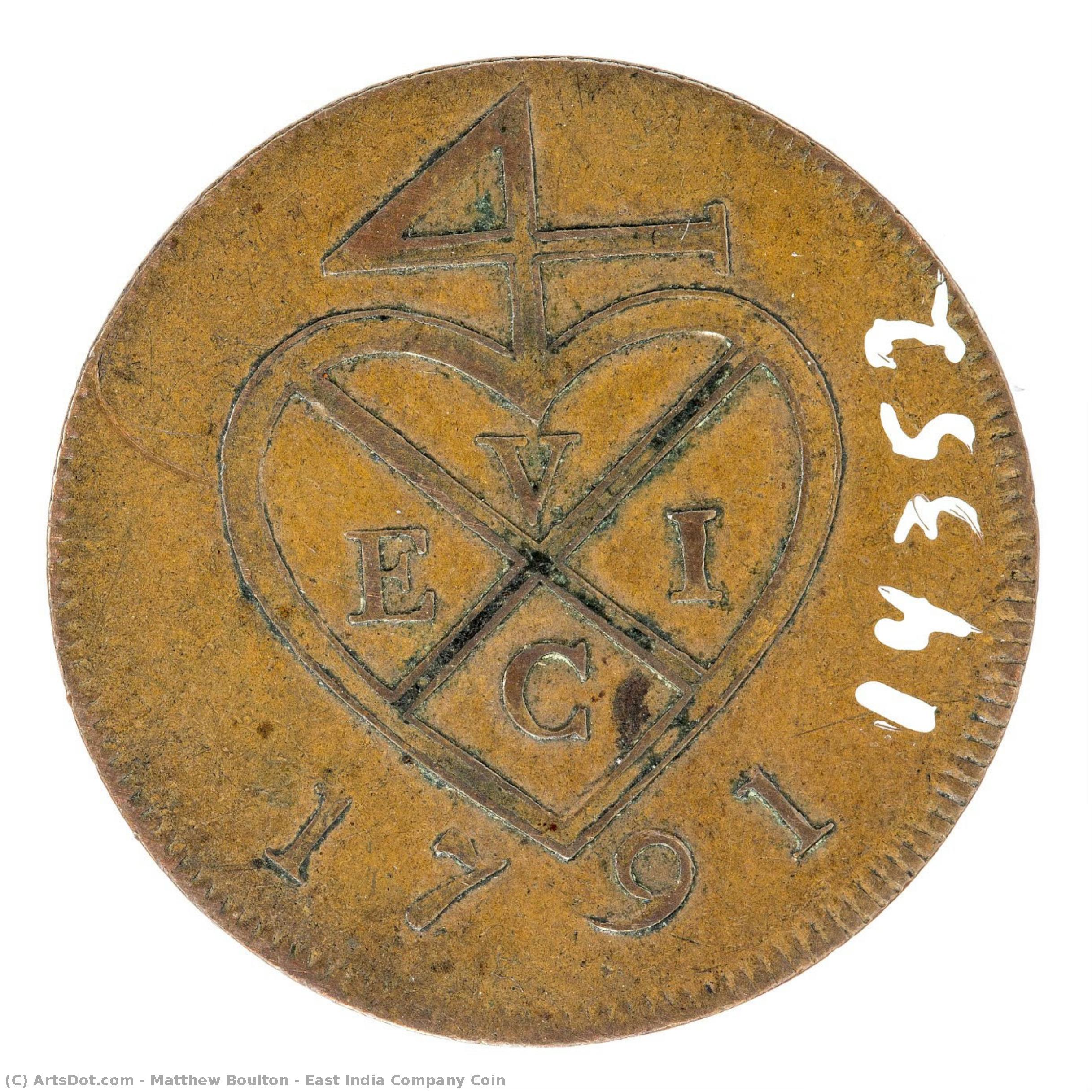 East India Company Coin — Matthew Boulton