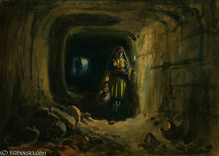 Subterranean Passage To Fountain Of The Virgin — Vilijam Simpson