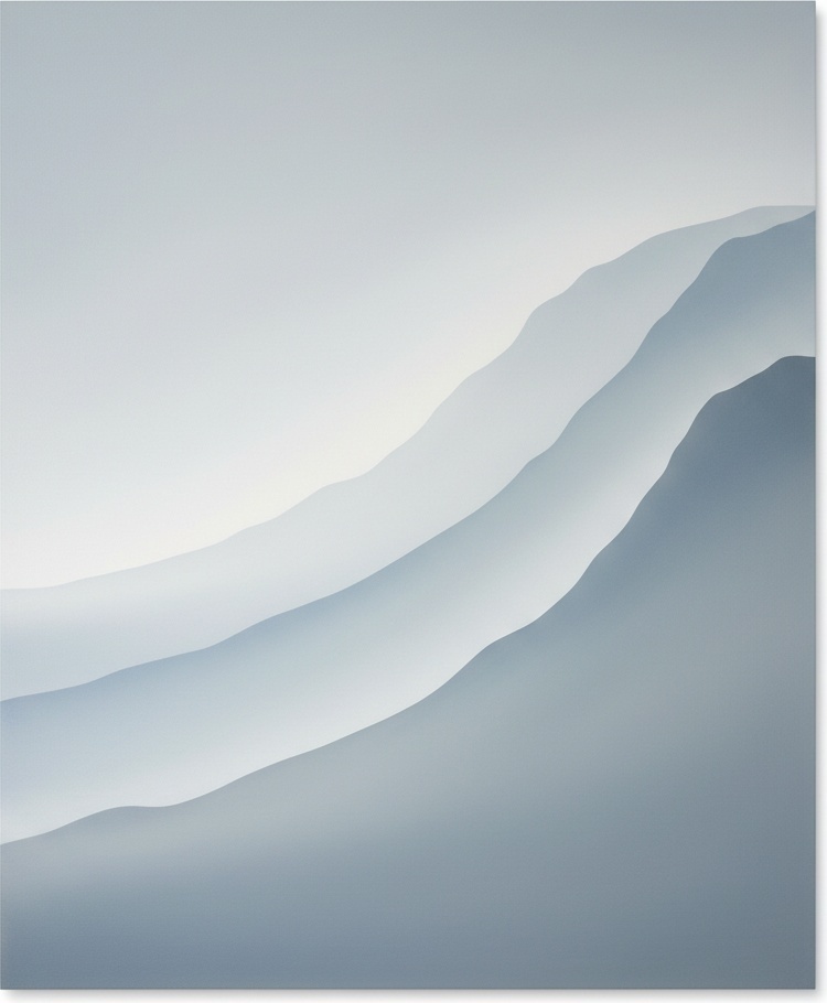 Ephemeral Strata Of Silence: A Study In Monochromatic Aerial Recession — Christian Noiret