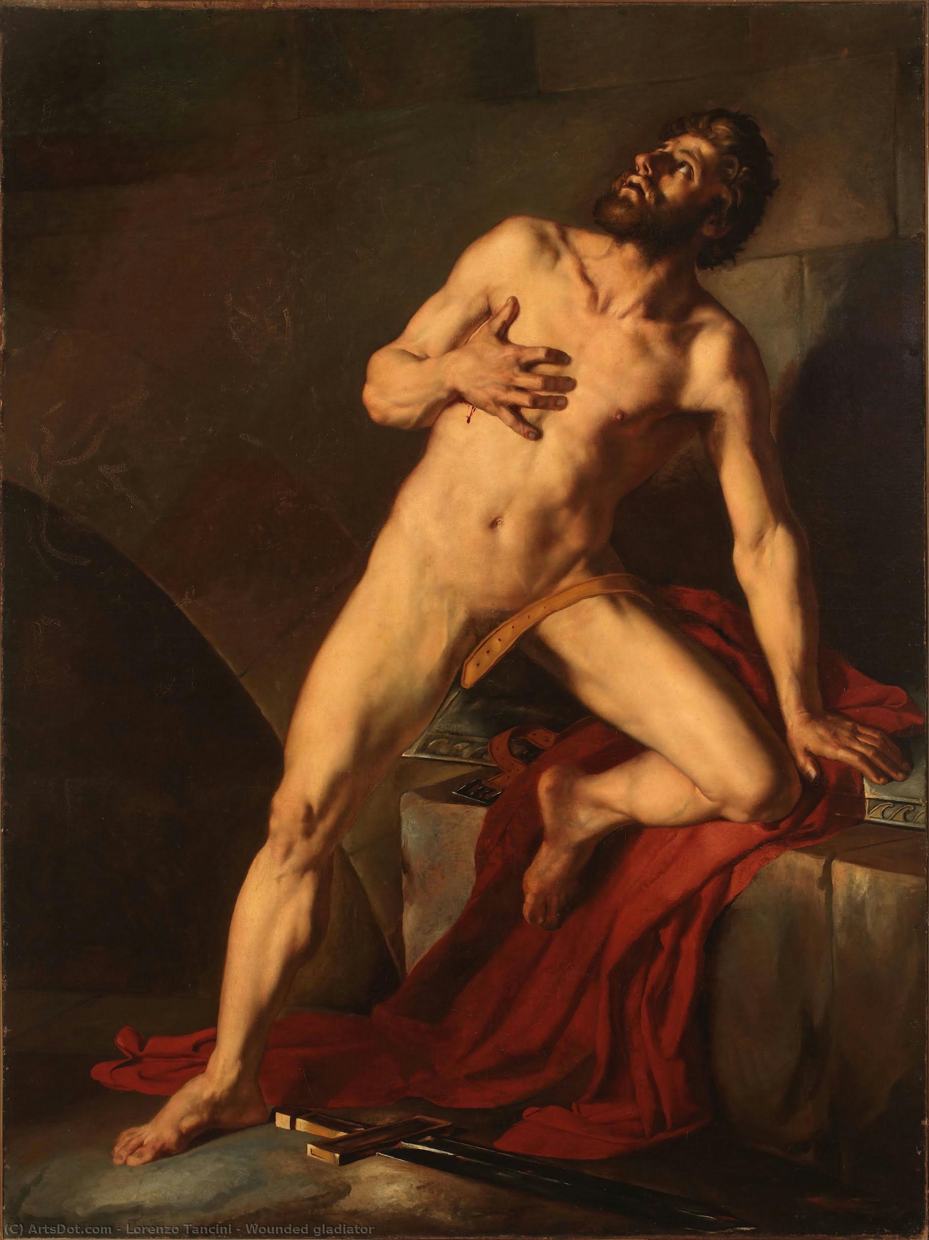 Wounded Gladiator — Lorenzo Tancini