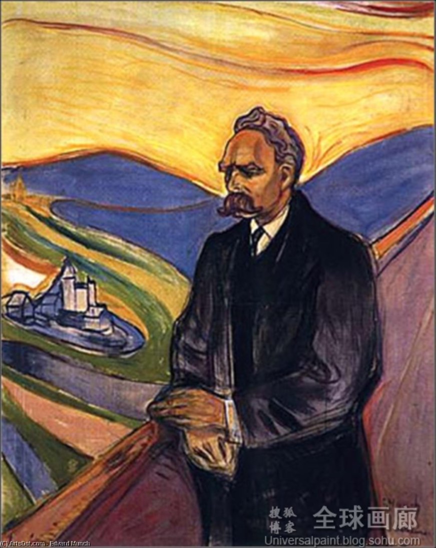 Friedrich Nietzsche — Эдвард Мунк