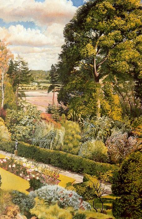 Garden View. Cookham Dene — Ser Stenli Spenser