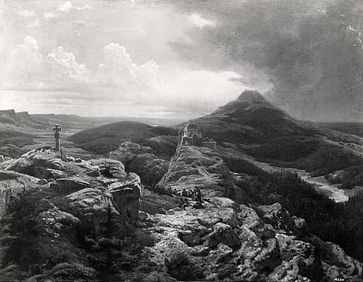 The Hohenstaufen, (painting) — Emanuel Gottlieb Leutze