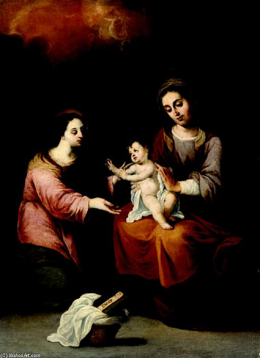 Saint Anne, The Virgin And Child — Pedro Núñez De Villavicencio