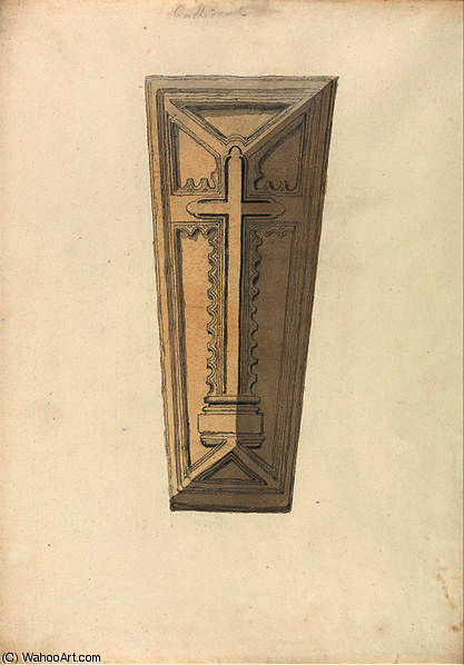 Study Of A Coffin Lid — Džon Sel Kotman