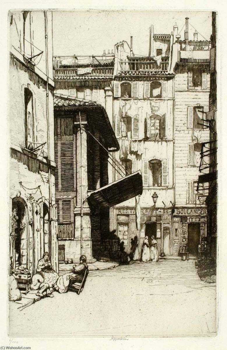 Vieux Marche, Marseille — Herman Armour Webster