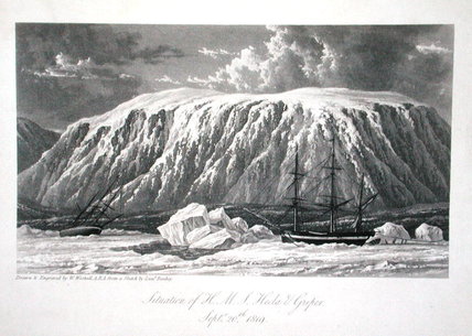 Situation Of H.m.s. Hecla ^ Griper, September - (20th) — William Westall