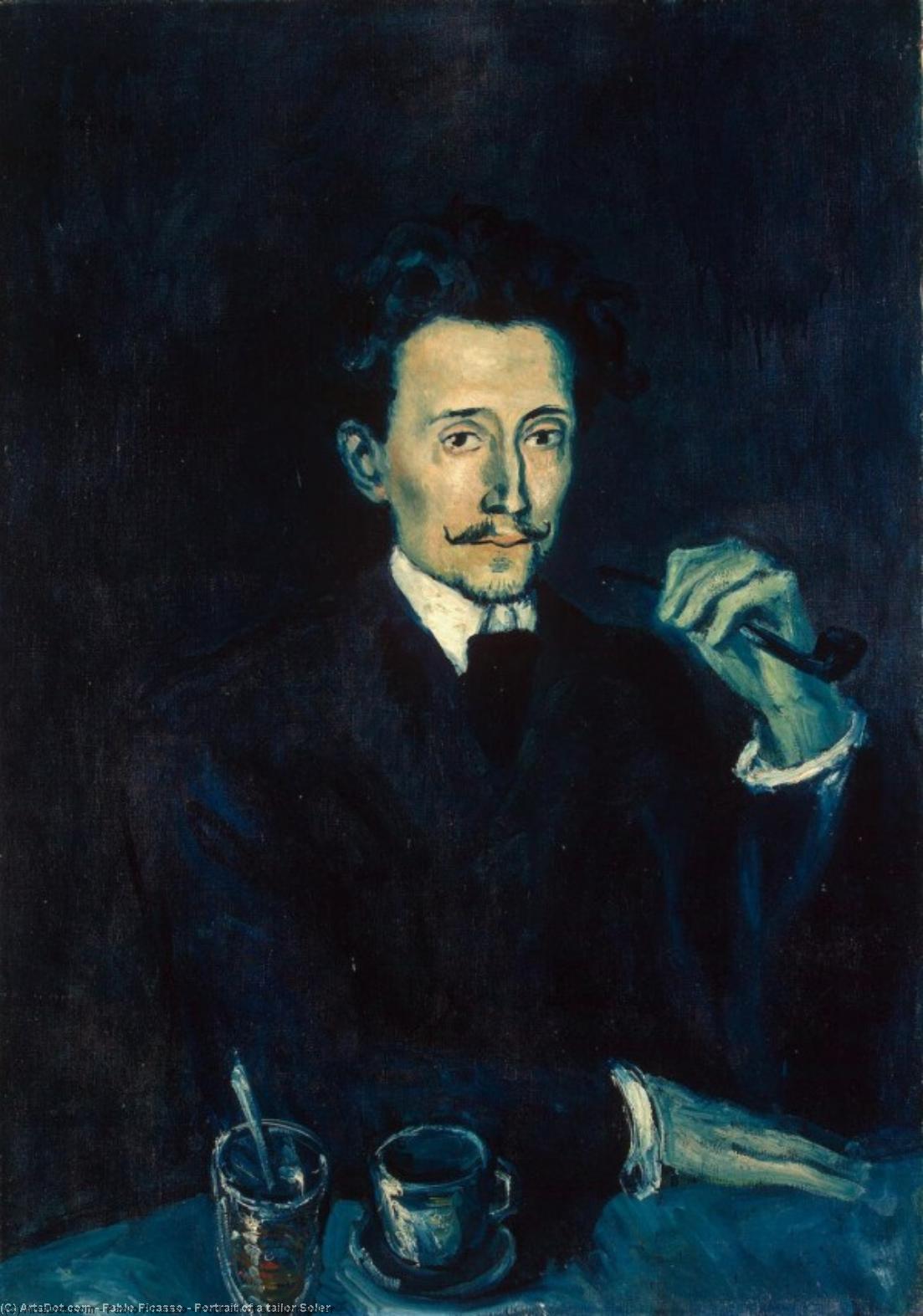 Portrait Of A Tailor Soler — Pablo Picasso
