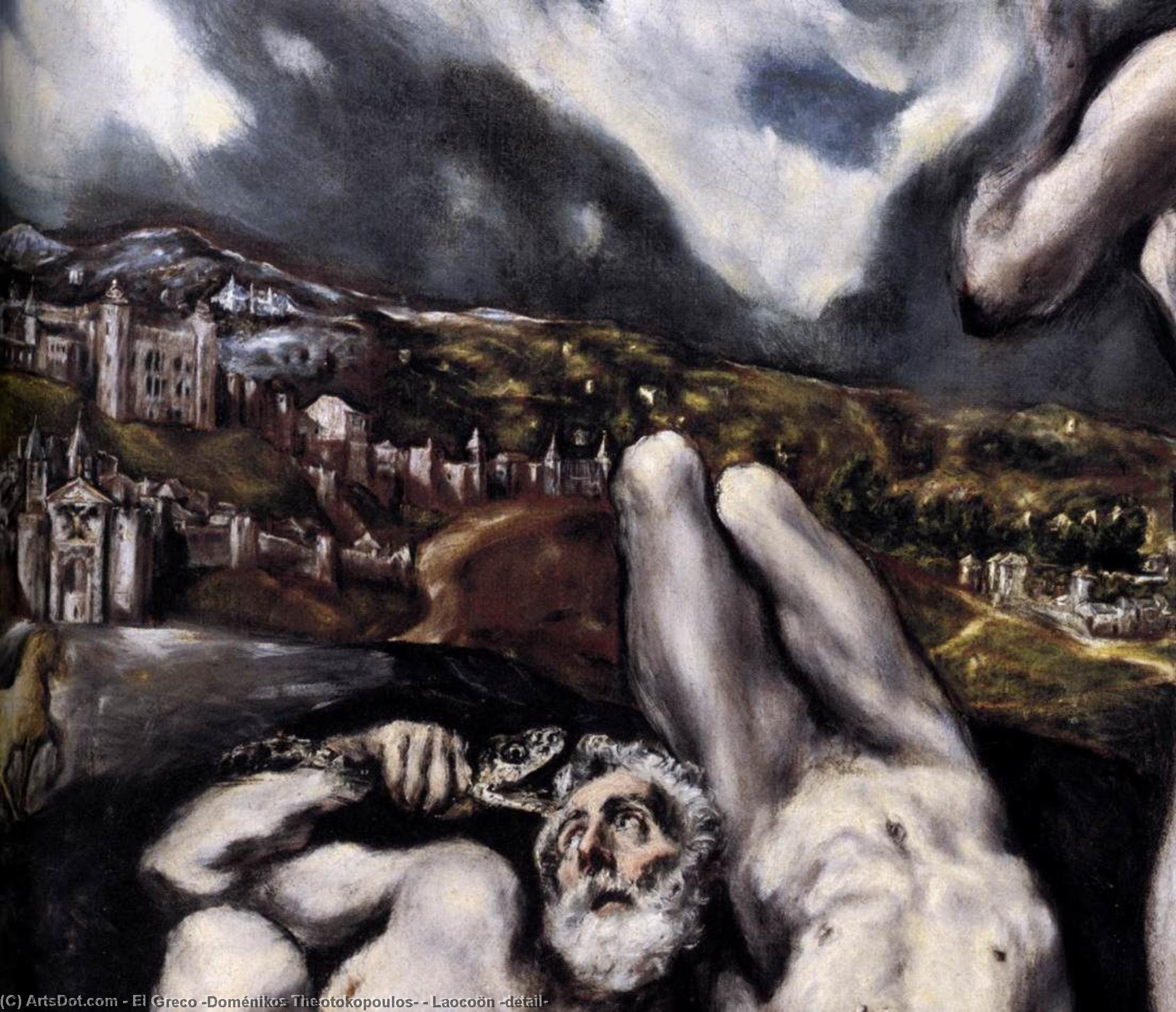 Laocoön (detail) — El Greco