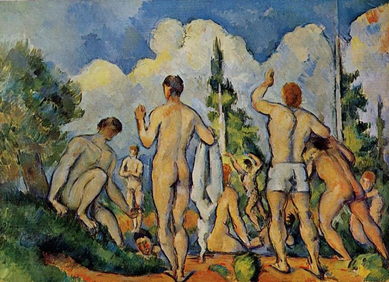 The Bathers1 — セザンヌ