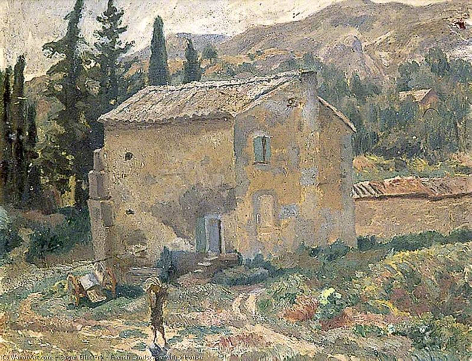 French Landscape With A House — ロジャー・エリオット・フライ