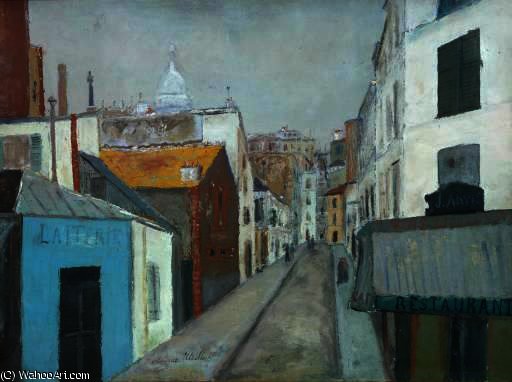 The Cottin Street — Морис Утрилло