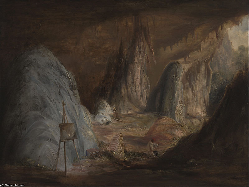 Stalagmites, Burragalong Cavern — Конрад Мартинс