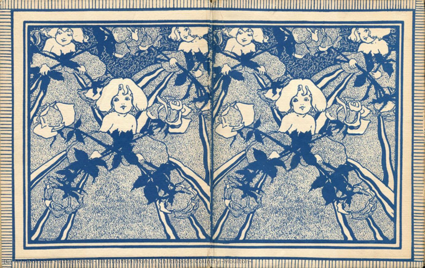 Illustration From In Childhoods Country (moulton) — Ethel Reed