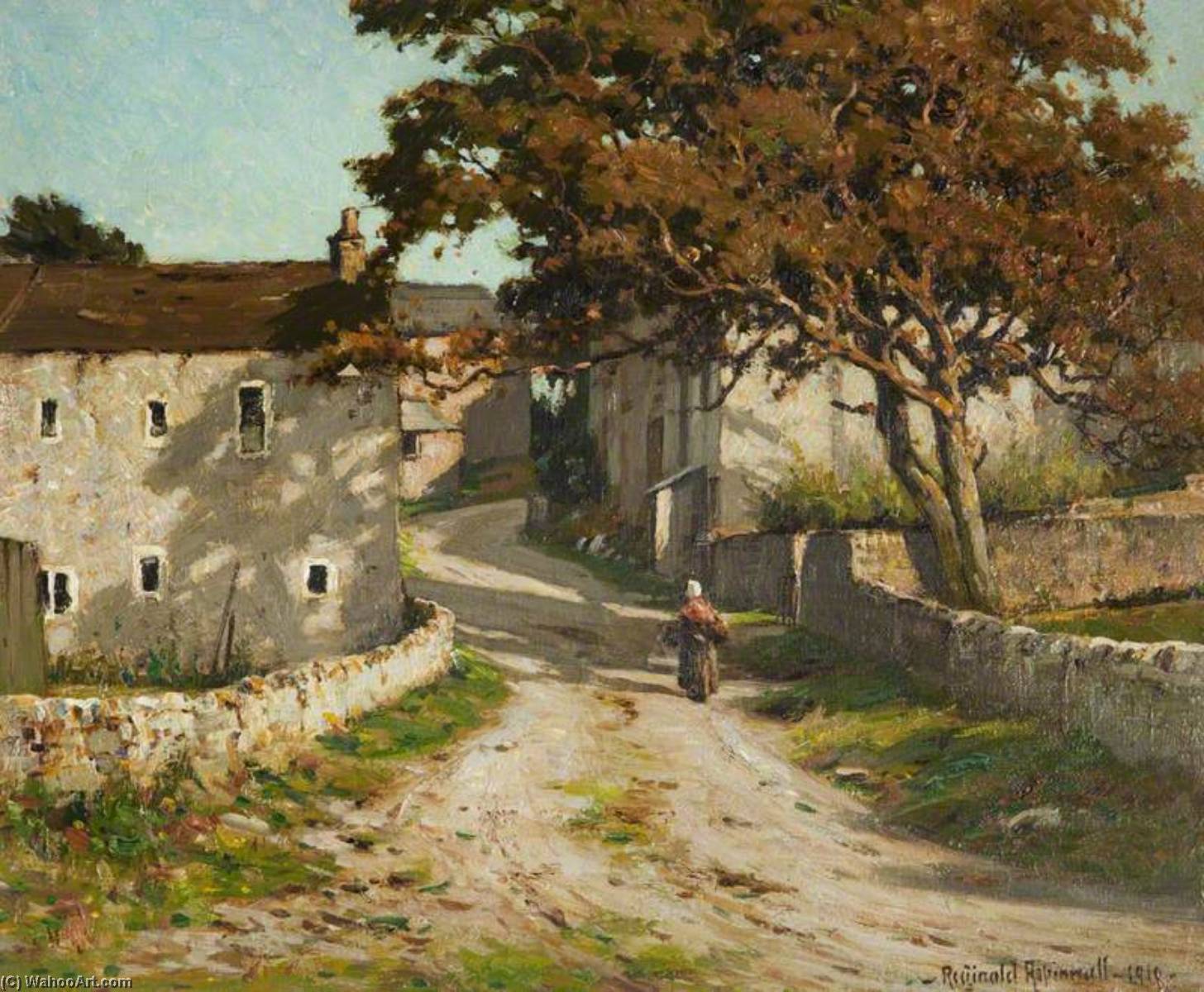 The Light Of An October Evening, Bolton Le Sands — Reginald Aspinwall