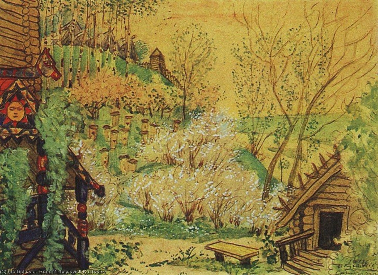 Berendeevka — Boris Michailowitsch Kustodijew