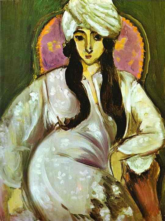 Laurette In A White Turban — Henri Matisse