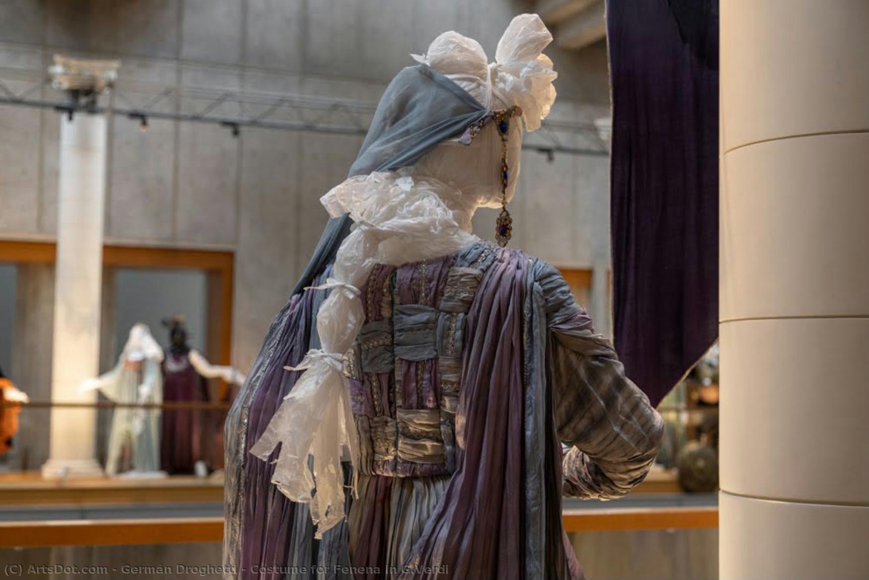 Costume For Fenena In G.verdi — Germán Droghetti