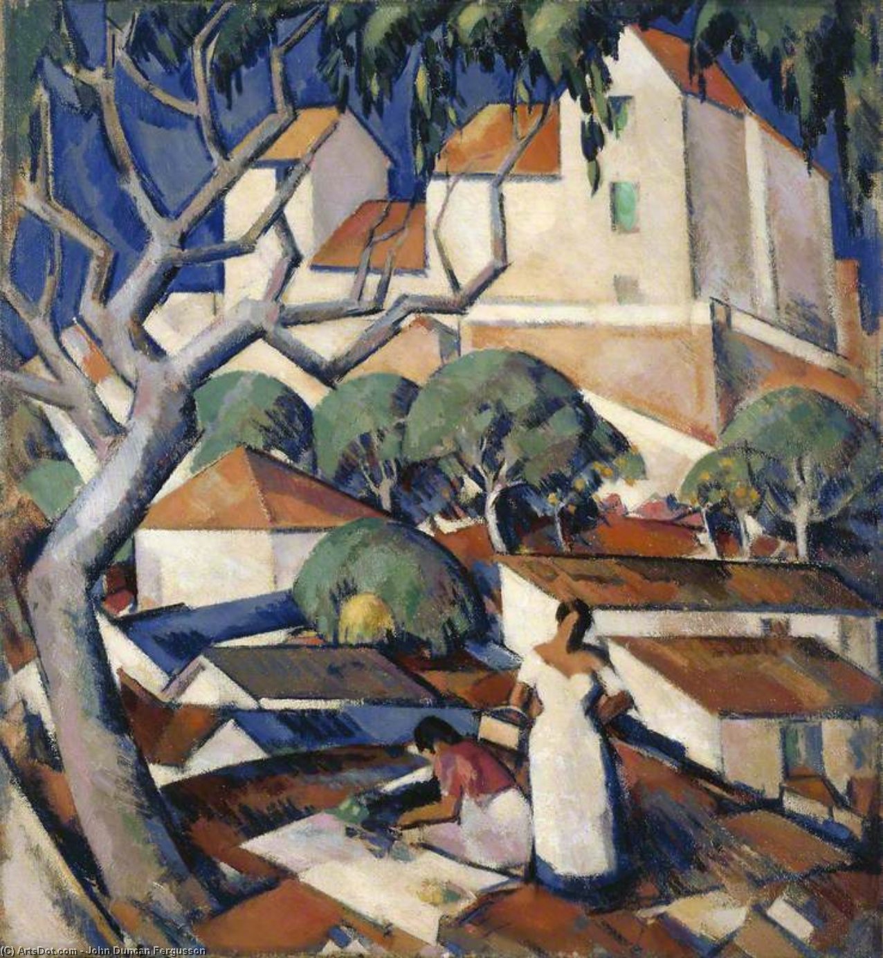 Christmas Time In The South Of France — John Duncan Fergusson