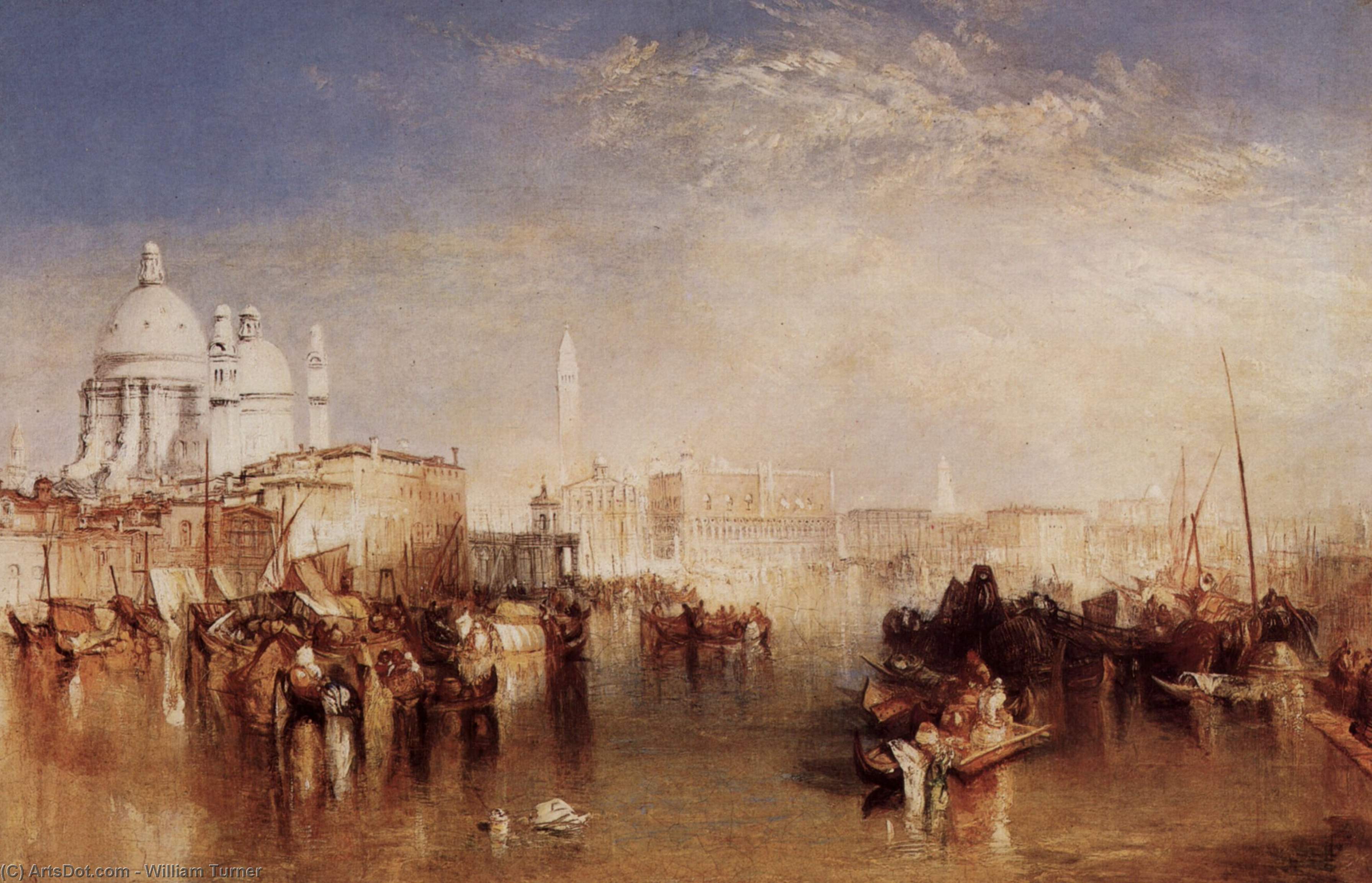 Venice, Seen From The Giudecca Canal — Joseph Mallord William Turner
