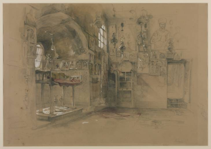Chapel Of The Burning Bush, Mount Sinai — John Frederick Lewis