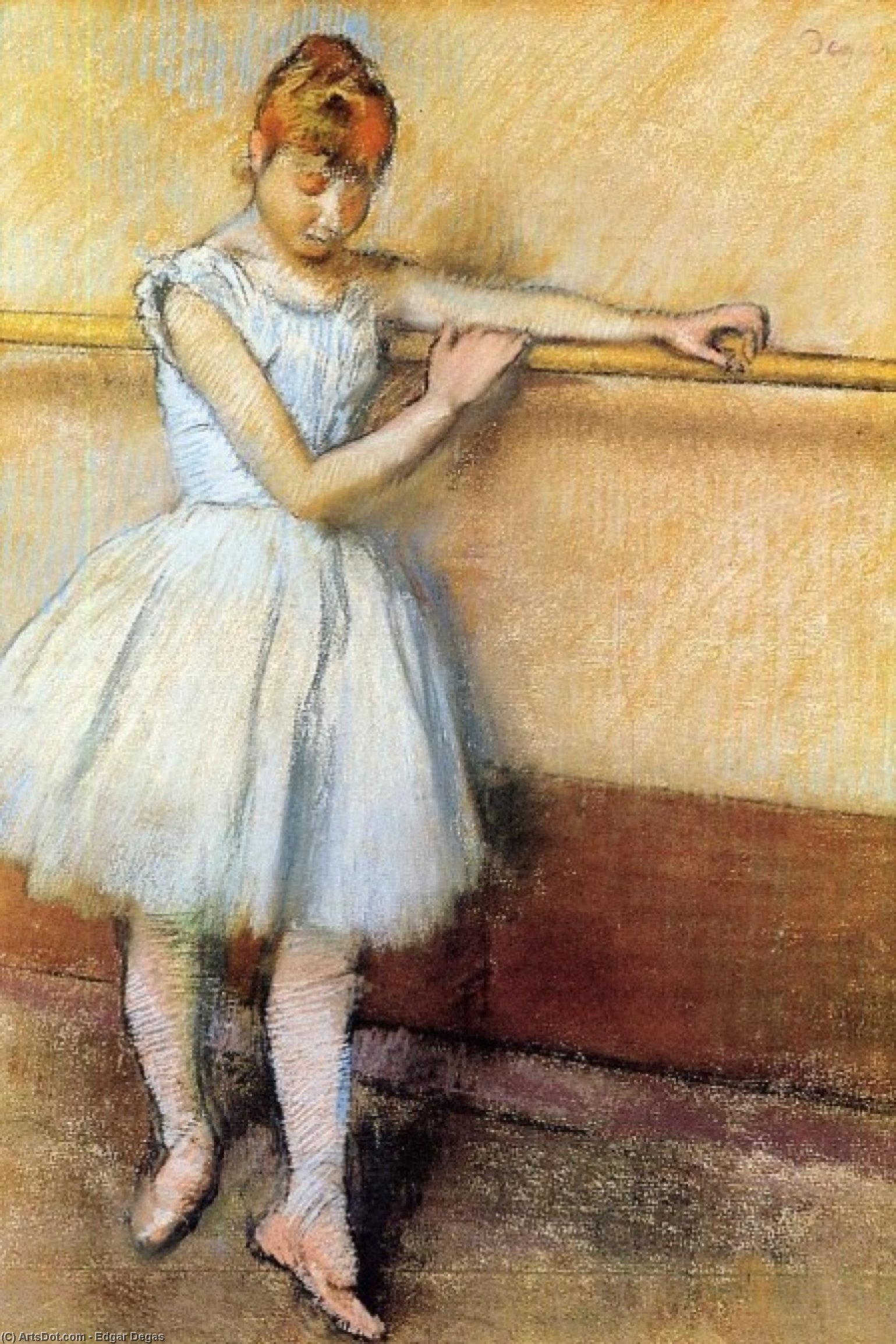 Dancer At The Barre — ヒラール・ジェームズ・エドガー・デガス