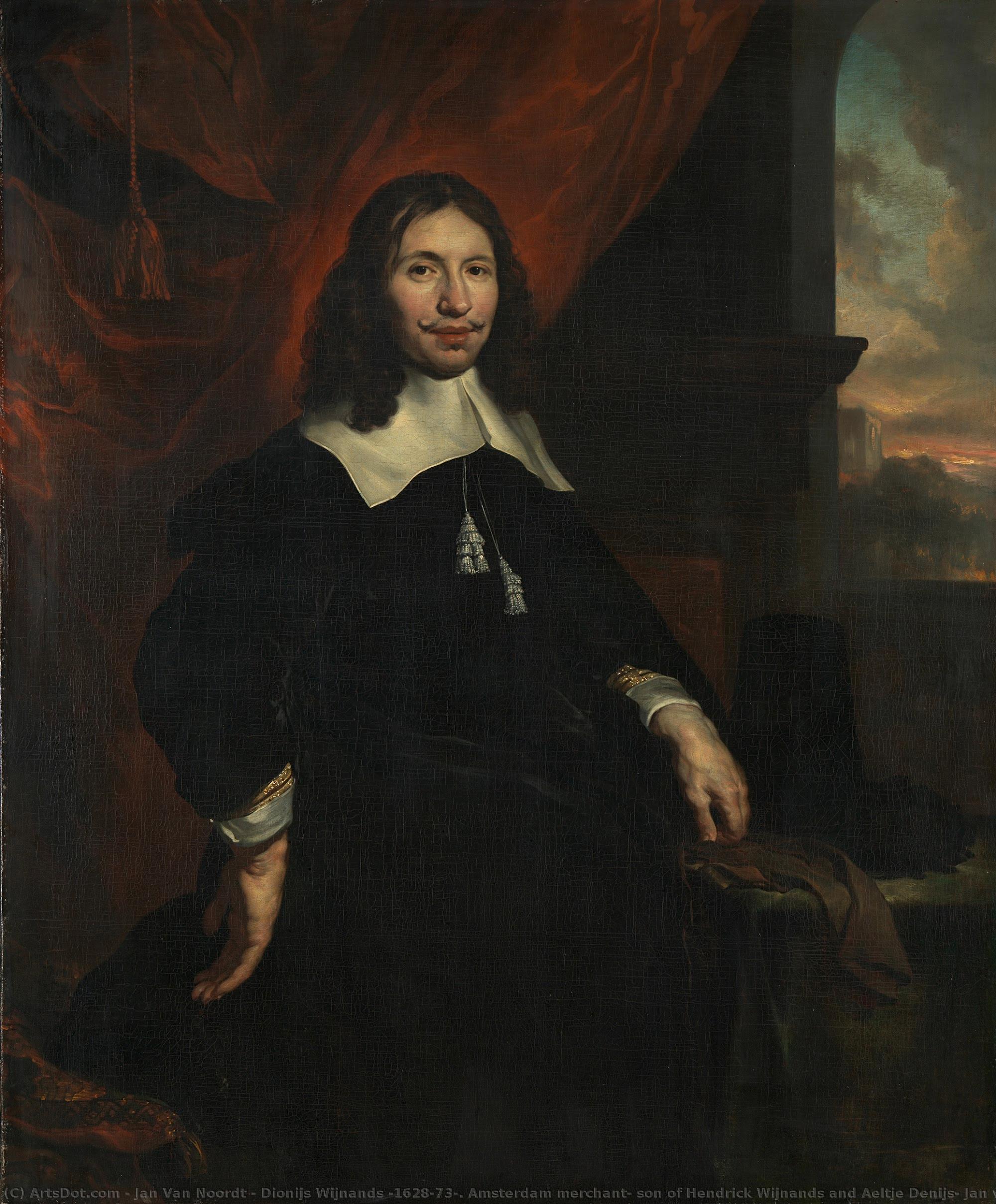 Dionijs Wijnands (1628-73). Amsterdam Merchant, Son Of Hendrick Wijnands And Aeltje Denijs, Jan Van Noordt (1623-1676), 1664 — Jan Van Noordt
