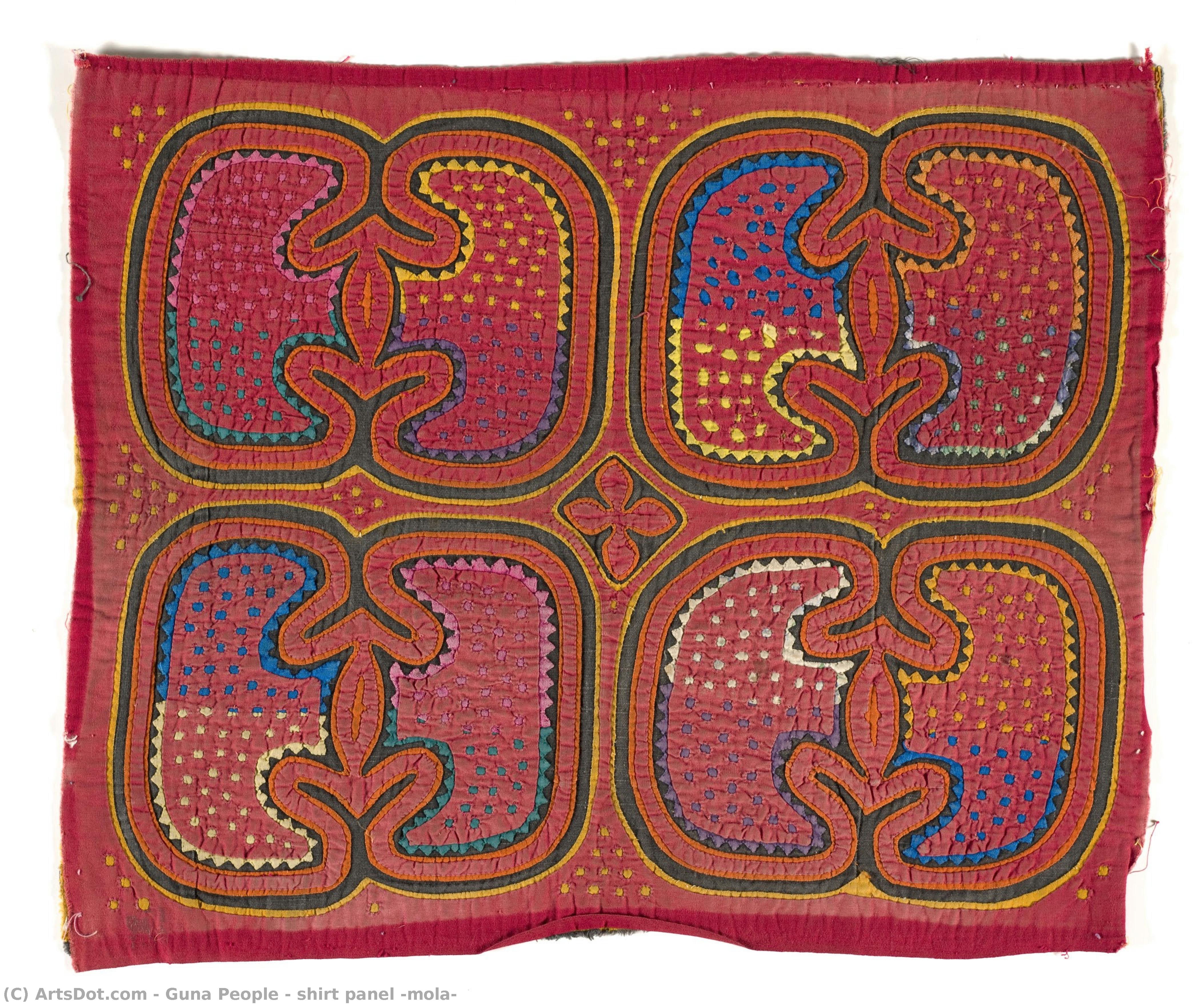 Shirt Panel (mola) — Guna People