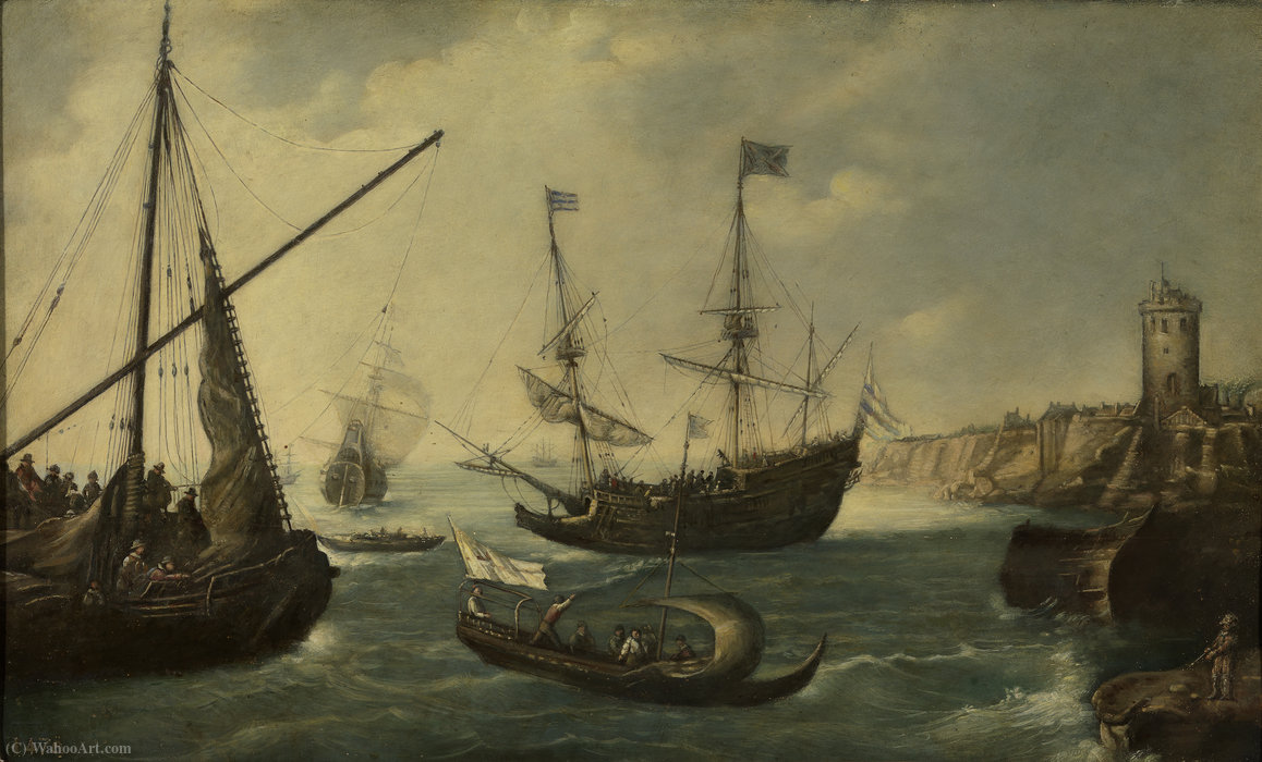 Marine — Andries Van Eertvelt